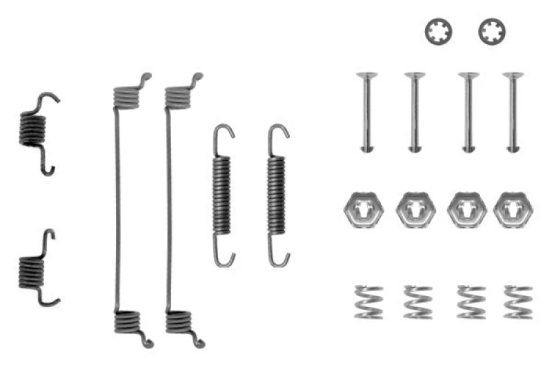 Image of Brake shoe fitting kit Bosch 1 987 475 116
