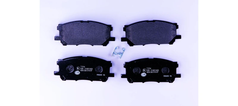Image of HELLA Brake pad set HELLA 8DB 355 010-071