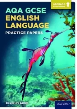 Image of AQA GCSE English language practice papers by Beverley Emm