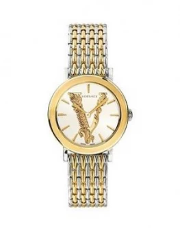 image of Versace Virtus Sport Luxury Chain Strap Watch