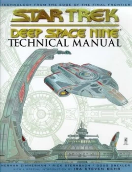 Image of Star Trek Deep Space Nine Technical Manual by Sternbach and Zimmerman Drexler Paperback
