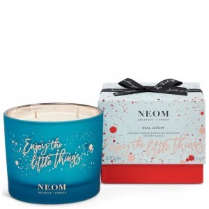 Image of NEOM Limited Edition Real Luxury 3 Wick Candle 420g