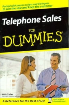 Image of Telephone Sales for Dummies by Dirk Zeller Paperback