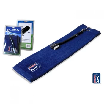 image of PGA Tour Brush and Towel Set - Multi