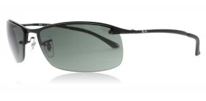 image of Ray-Ban 3183 Sunglasses Matte Black 006/71 63mm