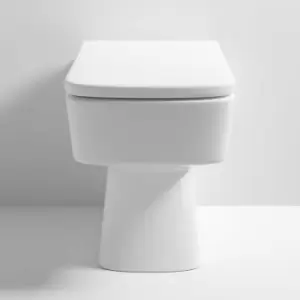 image of Bliss Back to Wall Toilet 520mm Projection - Excluding Seat - Nuie