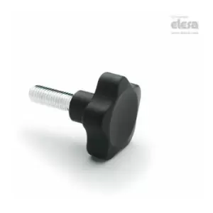 Image of ELESA Solid lobe knob-VC.692/25 p-M6x10