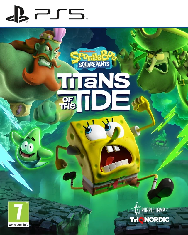 Image of SpongeBob SquarePants Titans of the Tide PS5 Game