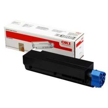 image of OKI 44574902 Black Laser Toner Ink Cartridge