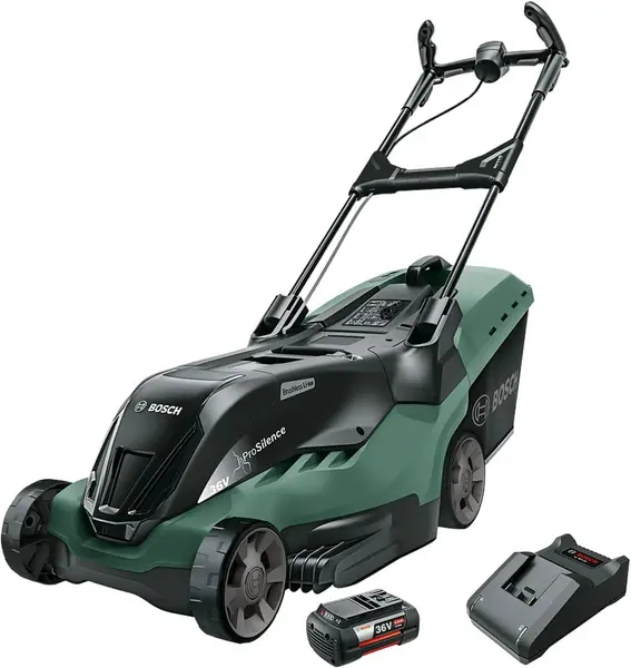 image of Bosch AdvancedRotak 36-650 36V 1 x 6Ah Li-ion Cordless Rotary Lawnmower