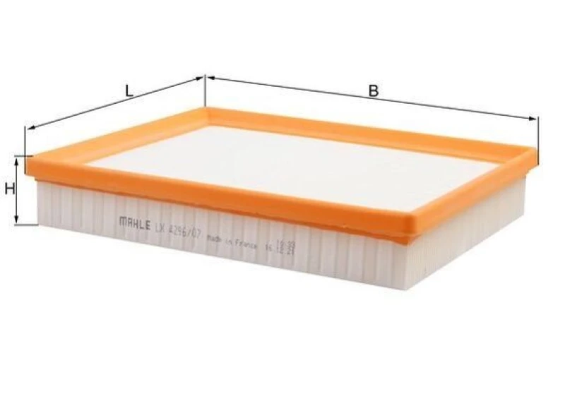 Image of Air filter MAHLE LX 4296/7