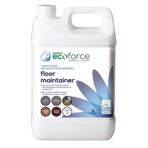Image of Ecoforce 5 Litre Floor Maintainer 1 x Pack of 2 Floor Cleaners
