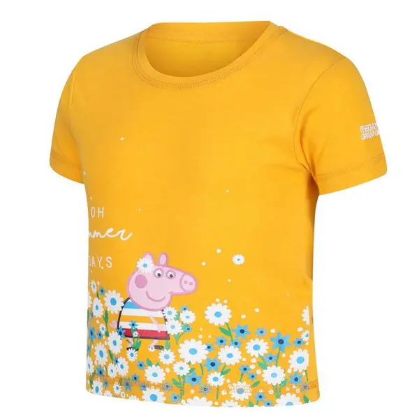 Image of Regatta Boys & Girls Peppa Graphic Summer T Shirt 60-72 Months