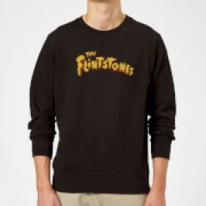 The Flintstones Logo Sweatshirt - Black - S