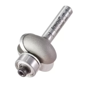 Image of Trend Bearing Guided Radius Sunk Bead Router Cutter 24.7mm 6mm 1/4"