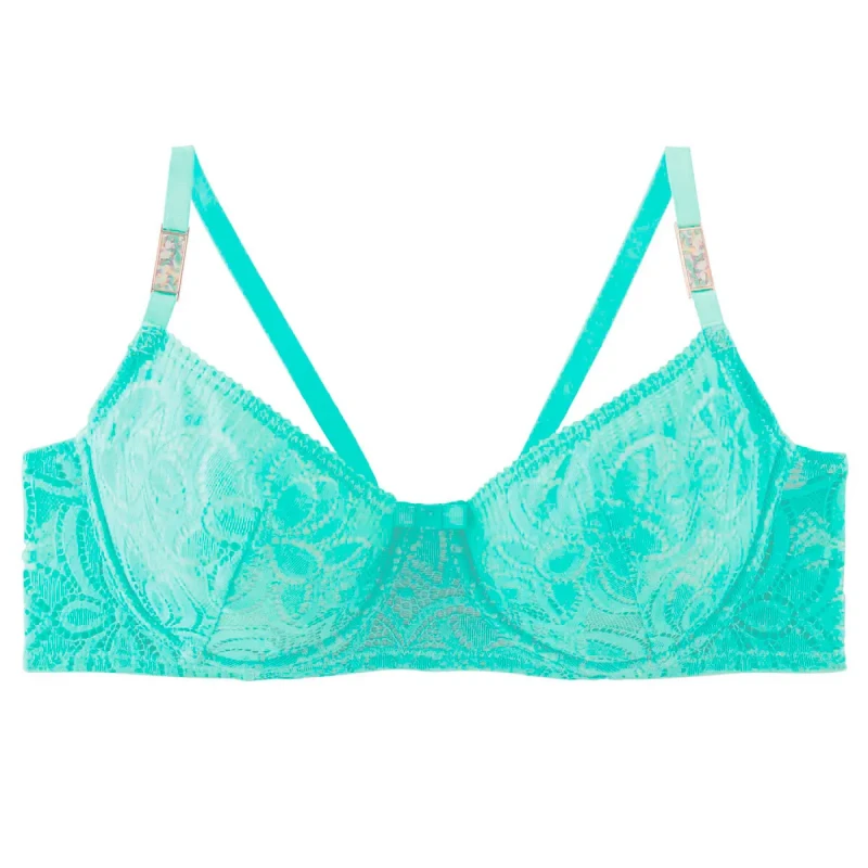 Image of Pomm'Poire Womens basket bra Pomm'Poire Roulotte Bleu Female 90C