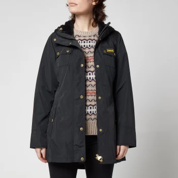 Image of Barbour International Womens Sandown Jacket - Black - UK 8