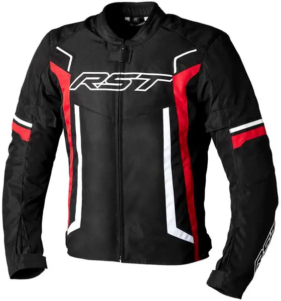 image of RST Pilot Evo CE Textile Jacket Men Black Red White 44