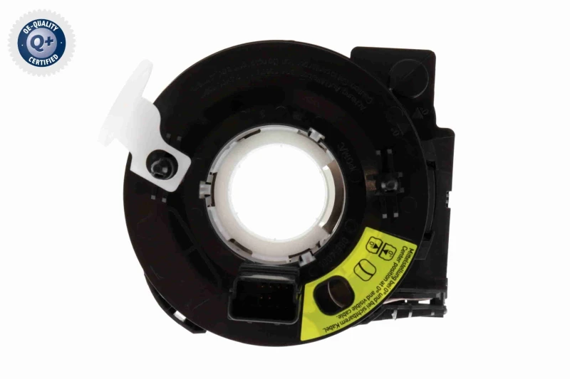 Image of Clock spring for steering wheel VEMO V10-72-0066