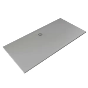 image of Bathstore RAK Slate Shower Tray Grey 1700x800mm