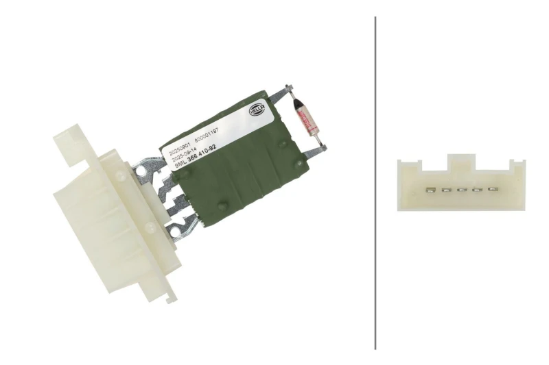Image of HELLA Blower motor resistor HELLA 9ml 366 410-921