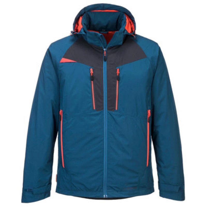 Image of Portwest DX4 Winter Jacket DX460MBRL Colour: Metro Blue