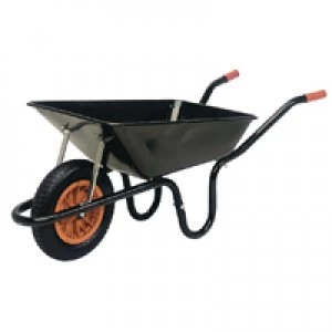 image of Slingsby Heavy Duty Wheelbarrow Black 379990