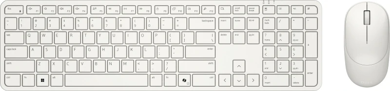 Image of Dell DELL Pro 5 KM526 keyboard Mouse included Home/Office RF Wireless QWERTY UK English White KM526-LT-UK