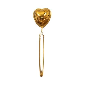 image of Sass & Belle Brass Heart Tea Infuser