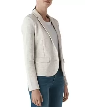 image of Whistles Slim Knit Blazer