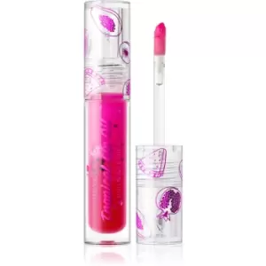 image of I Heart Revolution Tasty Tropical Tinted Lip Oil For Hydration And Shine Shade Pomegranate 3,8 ml