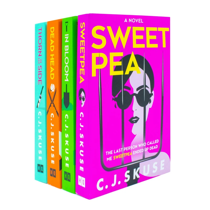 Image of Sweetpea Series 4 Books Collection Set By C. J. Skuse Sweetpea, In Bloom, Dead Head C. J. Skuse Books