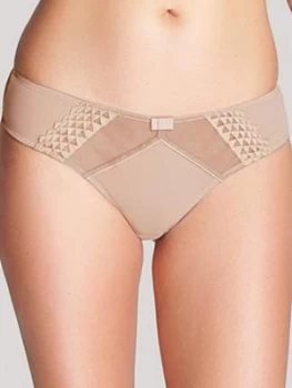 Image of Cleo By Panache Asher Brazilian Brief - Latte