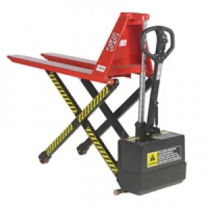 image of Slingsby Pallet Truck Electric Lift 520x1140mm Red 318030