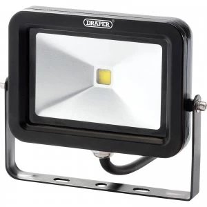 Image of Draper COB LED Slimeline Wall Mounted Floodlight 10 Watts