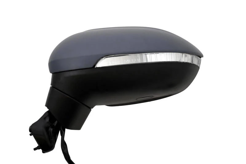 Image of PRASCO VG0567324 Wing mirror Left, Electric, Aspherical, primed Outside Mirror (50)