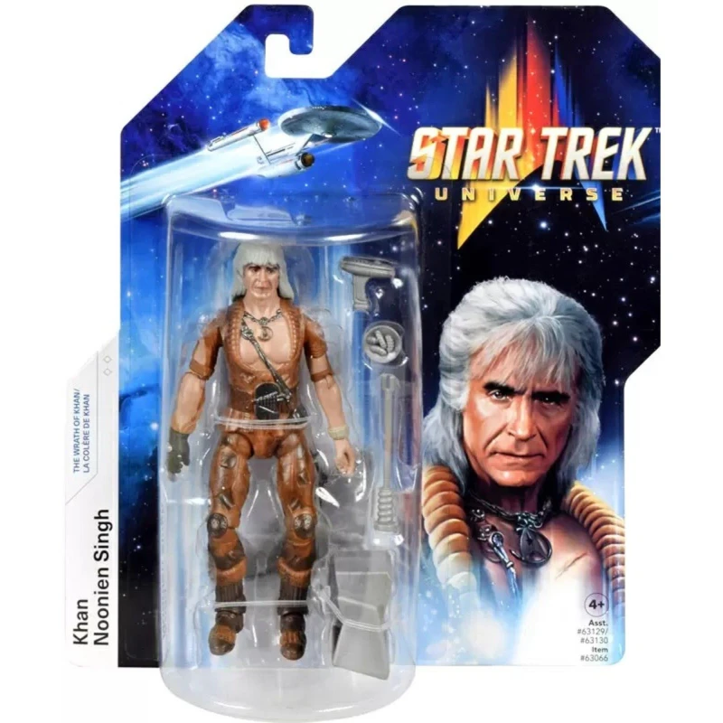 Image of Star Trek Khan figure from Star Trek The Wrath of Khan - None None One Size