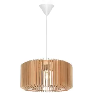 Image of Nordlux Asti Wire Frame Pendant Ceiling Light Nature E27