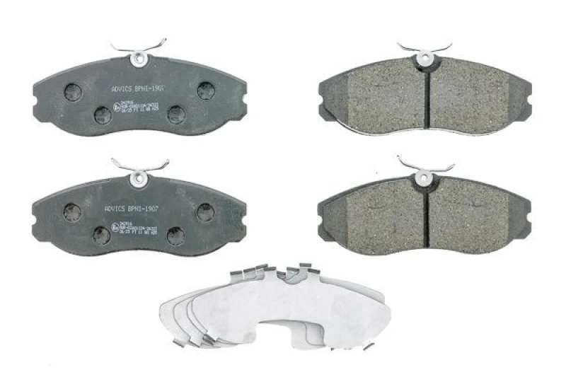Image of AISIN Brake pad set AISIN BPNI-1907