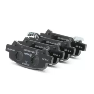 Image of BREMBO Brake pad set SUBARU P 78 011 26296FC002,4605A644,32006220 26296FC002,26692AE040,26696AE000,26696AE020,26696AE040,26696AE060,26696AE080