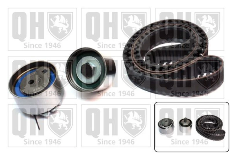 Image of QUINTON HAZELL Timing belt kit QUINTON HAZELL QBK823