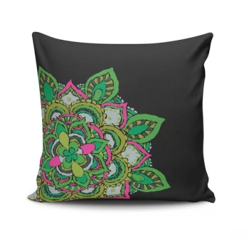 Image of MANDALA-04 - No Filling Multicolor Cushion Cover