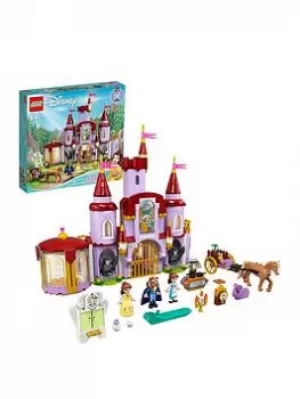 image of Lego Disney Princess Belle And The Beast&Rsquo;S Castle Set 43196