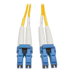 Image of Tripp Lite Duplex Singlemode 8.3 125 Fiber Patch Cable LC LC 3M 10ft