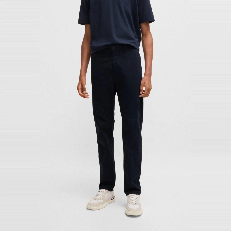 Image of Boss Boss Chino Tapered 10242156 01 Chinos 29W R Blue 32327021295