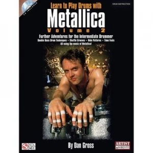 Image of Learn to Play Drums with metallica by Dan Gross Paperback