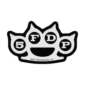 Image of Five Finger Death Punch - Knuckles Cut-Out Standard Patch