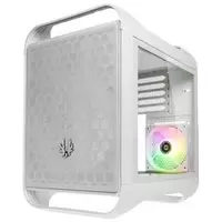 image of BitFenix Prodigy M 2022 ARGB Micro-ATX Case, Tempered Glass - white