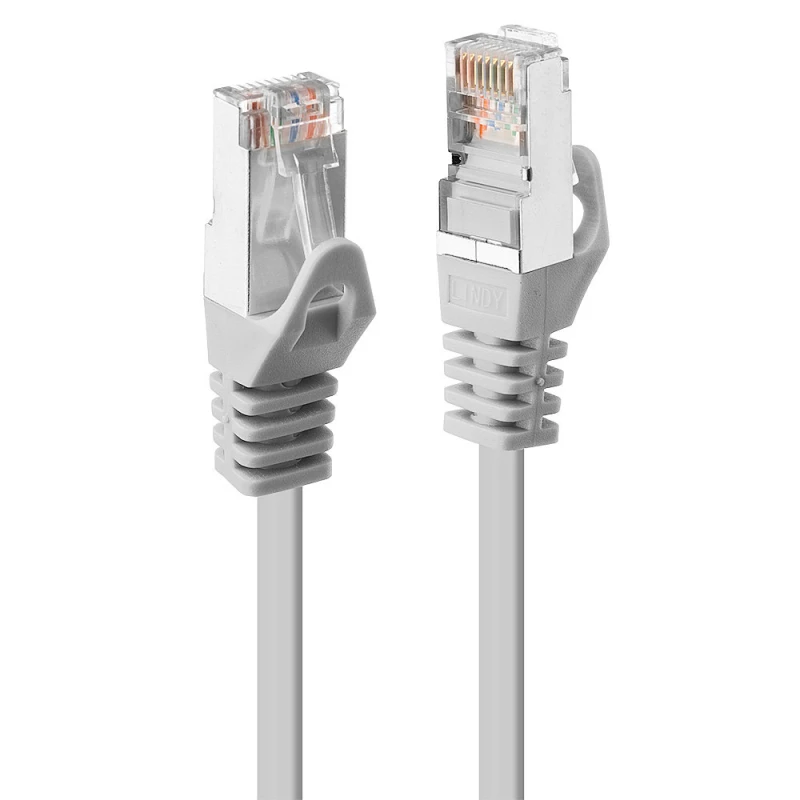 Image of Lindy 48342 networking cable Grey 1m Cat5e F/UTP (FTP)