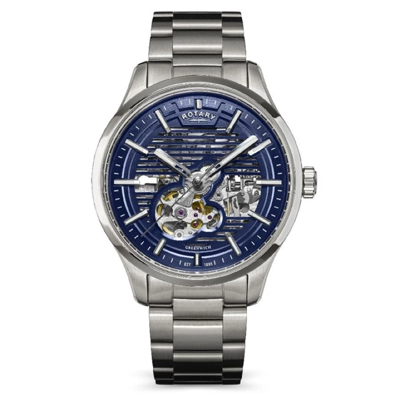 Image of Rotary RGB10073/05 Greenwich GT1 Automatic Bracelet Watch - W13317